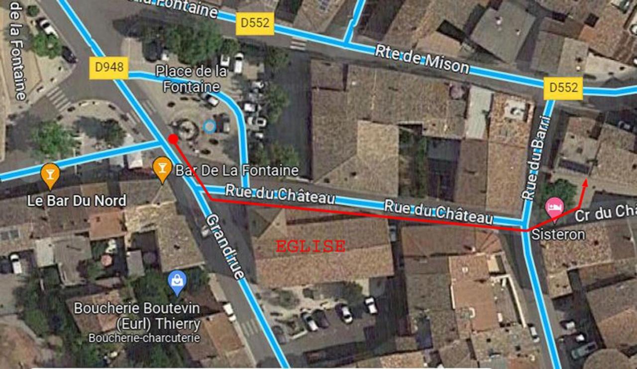 Une Maison Dans Le Village Ribiers Ngoại thất bức ảnh